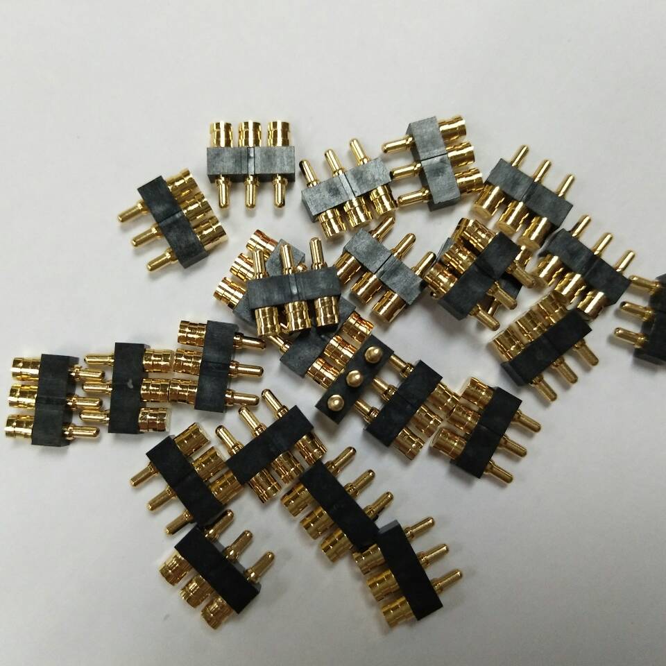 Pogopin探針、測(cè)試探針、電流針、帶塑膠頂針、連接器探針、探針圖片、頂針圖片、彈簧針圖片