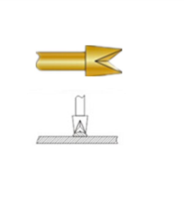 四爪頭探針、探針用法圖、探針原理圖、測試探針圖片